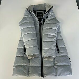 Noize puffer, silver, small